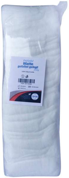 Watte Gefaltet Gelegt 100% Baumwolle