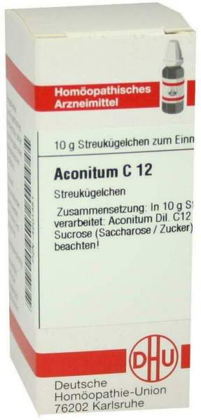 Dhu Aconitum C12 Globuli