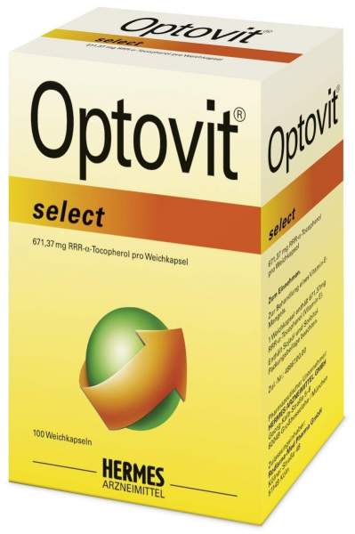 Optovit select 1000 I.E. Vitamin-E 100 Kapseln