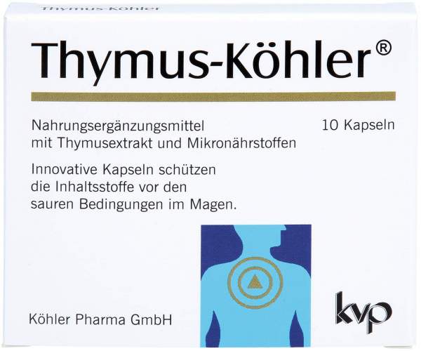 Thymus Köhler® 10 Kapseln