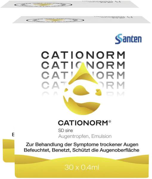 Cationorm SD sine Einzelpipetten 2 x 30 x 0,4 ml