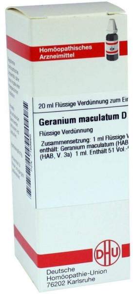Geranium Maculatum D 4 Dilution 20 ml