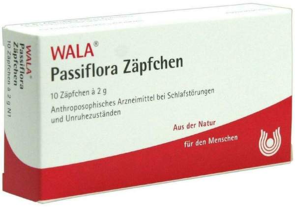 Wala Passiflora 10 X 2 G Zäpfchen