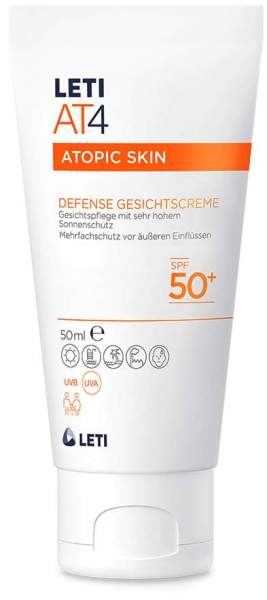 Leti At4 Defense Spf 50+ Creme 50 ml