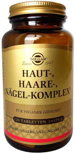 Solgar Haut Haare Nägel Komplex Tabletten