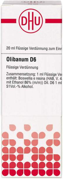 Dhu Olibanum D6 Dilution 20 ml