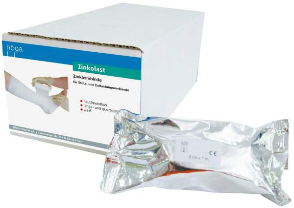 Zinkolast 7mx8cm Zinkleimbinden