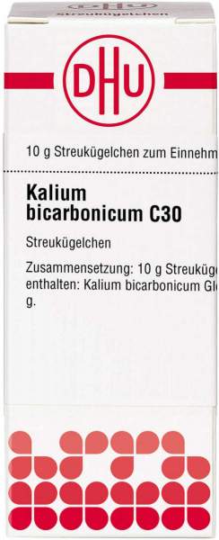 Dhu Kalium Bicarbonicum C30 Globuli 10 G