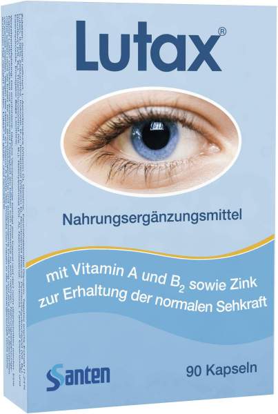 Lutax 10 mg Lutein 90 Kapseln