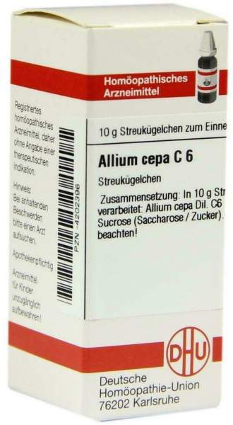 Dhu Allium Cepa C6 10 G Globuli
