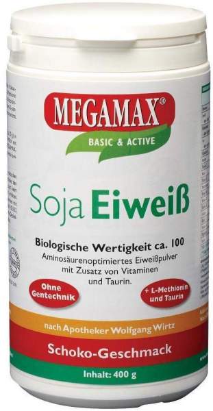 Megamax Soja Eiweiß Schoko 400 G Pulver