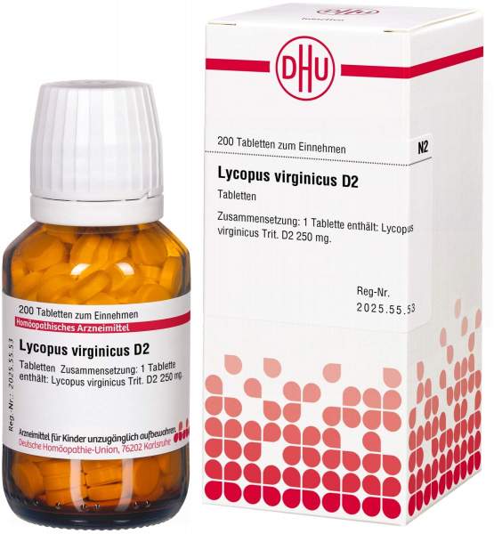 DHU Lycopus virginicus D2 Tabletten