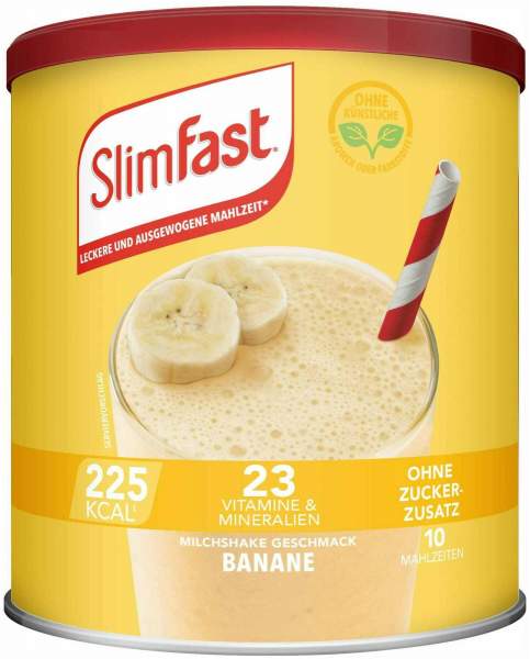 Slim Fast Pulver Banane 365 g