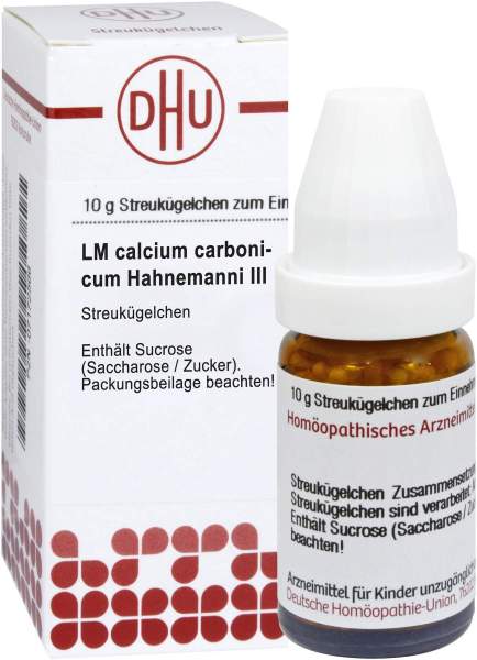 Dhu Calcium Carbonicum Hahnemanni Lm Xii Globuli