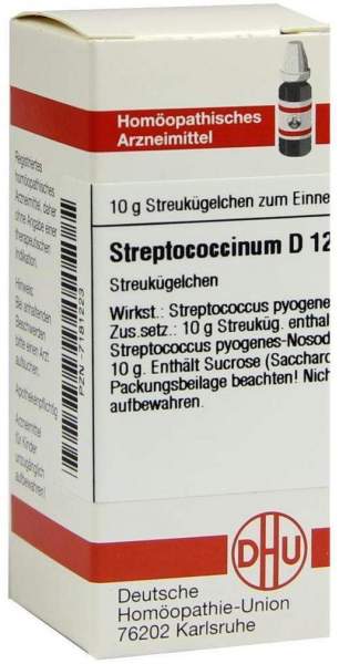 Streptococcinum D 12 10 G Globuli