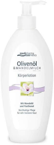 medipharma cosmetics Olivenöl und Mandelmilch Körperlotion 500 ml