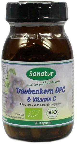 Opc Traubenkern und Vitamin C 90 Kapseln