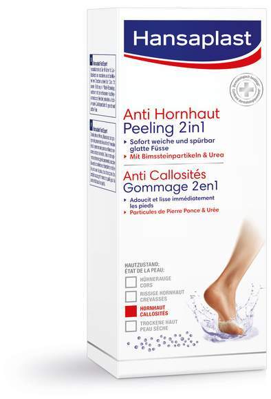 Hansaplast Foot Expert Anti-Hornhaut 2 in 1 Peeling 75 ml