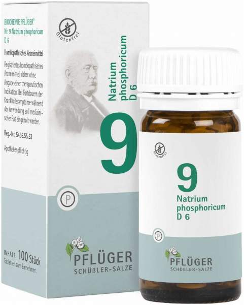 Biochemie Pflüger 9 Natrium Phosphoricum D6 100 Tabletten