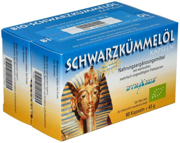 Schwarzkümmel Bio Ägyptisch 120 Kapseln