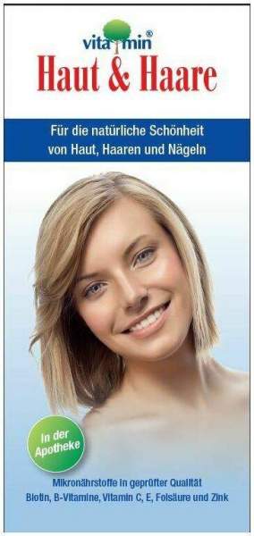 Haut &amp; Haare Vitamin 30 Kapseln
