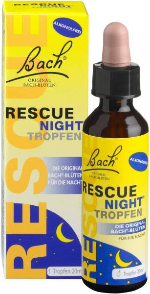 Bach Original Rescue Night Tropfen 20 ml alkoholfrei