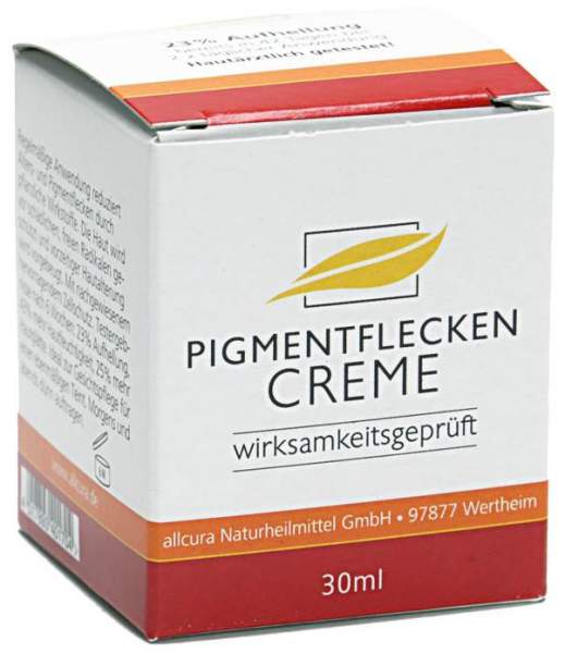 Pigmentflecken 30 ml Creme