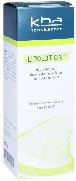 Hans Karrer Lipolotion Eco 200 ml Lotion