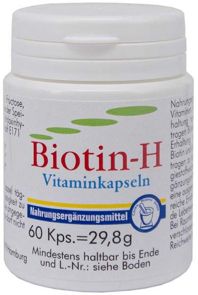 Biotin H 60 Vitaminkapseln