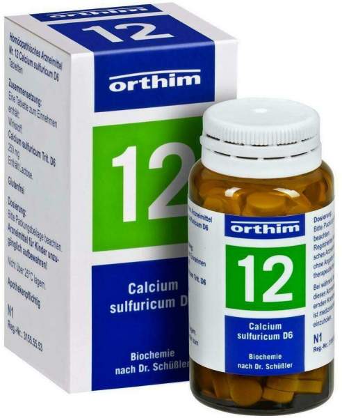 Biochemie Orthim 12 Calcium Sulfuricum D6 100 Tabletten