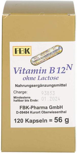 Vitamin B12 N Kapseln 120 Stück