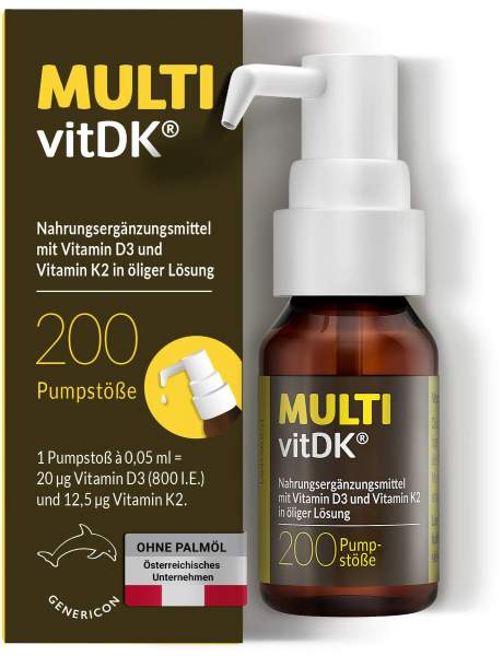 Multivitdk Lösung Vitamin D3+k2 10ml