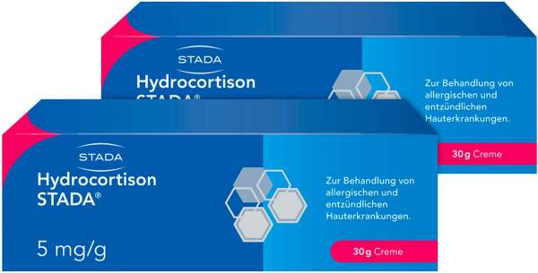 Hydrocortison Stada 5 mg je g 2 x 30 g Creme