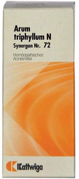 Synergon Komplex 72 Arum Triphyllum N Tropfen 20 ml Tropfen