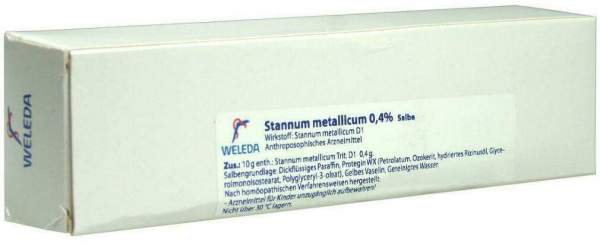Weleda Stannum Metallicum 0,4% Salbe 70 G