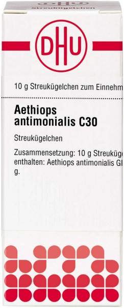 Aethiops Antimonialis C 30 Globuli 10g