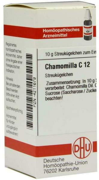 Dhu Chamomilla C12 Globuli