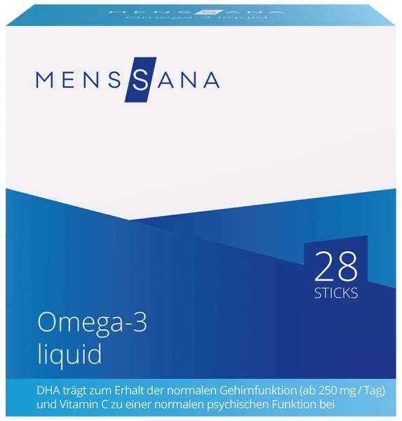 Omega-3 Liquid Menssana 28 Sticks