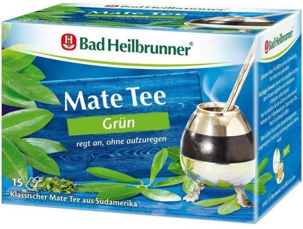Bad Heilbrunner Tee Mate Grün Filterbeutel
