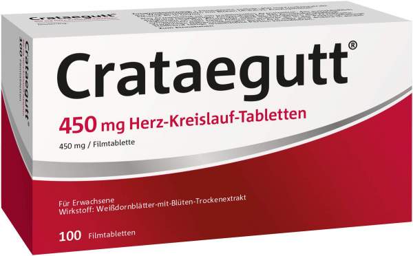 Crataegutt 450 mg Herz-Kreislauf-Tabletten 100 Stück