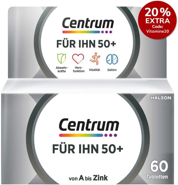 Centrum Für Ihn 50+ Capletten 60 Tabletten