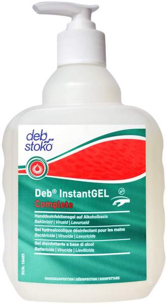 Deb Instantgel Complete Händedesinfektion 400 ml