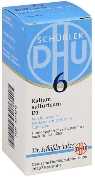 Biochemie Dhu 6 Kalium Sulfuricum D3 80 Tabletten