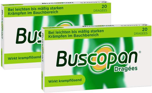 Buscopan 2 x 20 Dragees