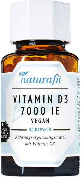 Naturafit Vitamin D3 7000 I.E. Vegan Kapseln