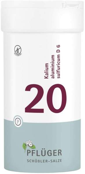 Biochemie Pflüger 20 Kalium aluminium Sulfuricum D6 400 Tabletten