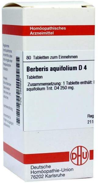 Berberis Aquifolium D 4 Tabletten