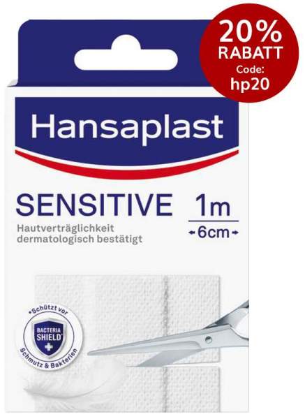 Hansaplast Sensitive 1 m x 6 cm