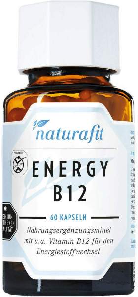 Naturafit Energy B12 Kapseln 60 Stk