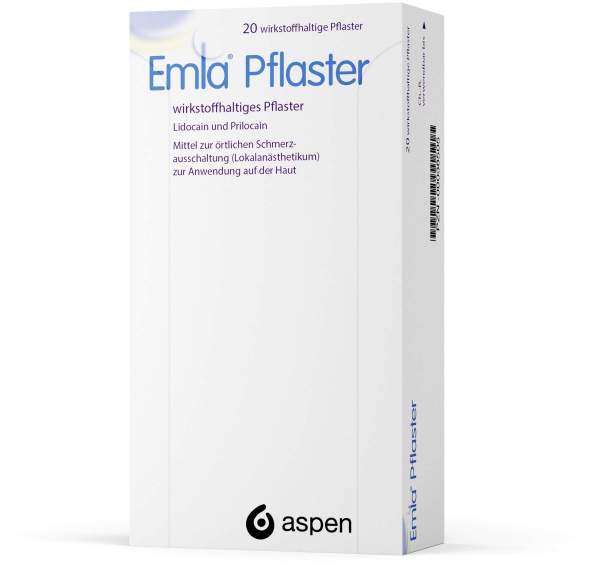 Emla Pflaster 20 Pflaster